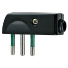 VIMAR SPA - VIW00206 SPINA 2P+T 10A SPA11 90° NERO