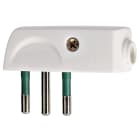 VIMAR SPA - VIW00206.B SPINA 2P+T 10A SPA11 90° BIANCO