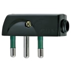 VIMAR SPA - VIW00207 Spina 2P+T 16A SPA17 90° nero