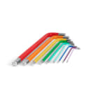 TRADEFORCE - TDM0022100003 SET CHIAVI ESAGONALI LUNGHE COLORATE 9PZ