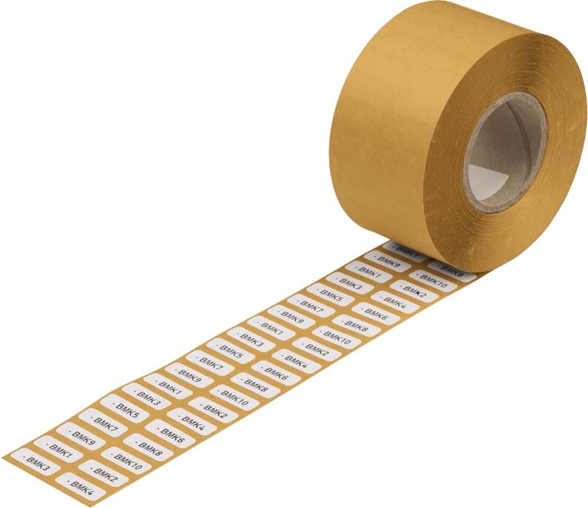WAGO ITALIA SRL - WAG210-811 ETICHETTE TESSUTO 7X20MM 3000 PZ BOB BIA