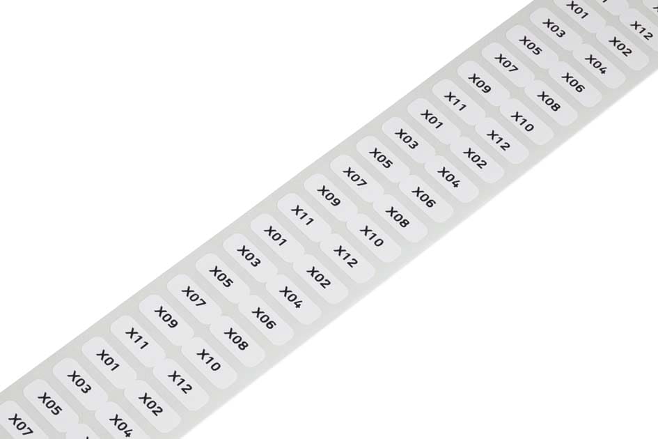 WAGO ITALIA SRL - WAG210-805 ETICHETTE 6X15MM 3000 PZ BOBINA BIANCO