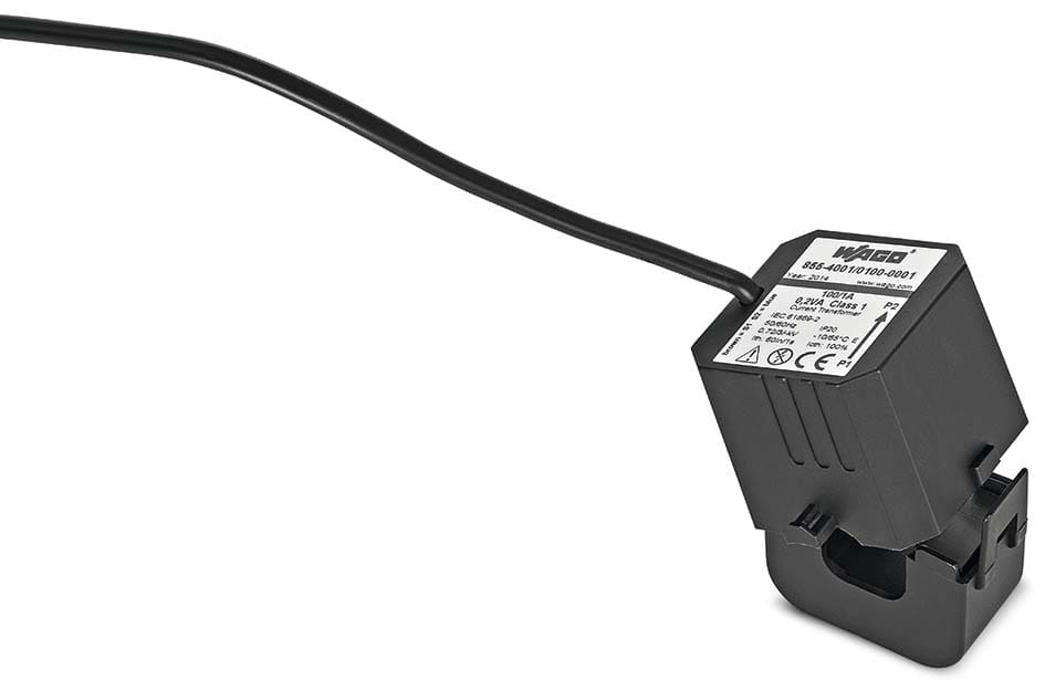 WAGO ITALIA SRL - WAG855-4001/100-001 TRASF SPLIT-CORE 100A 1A 0,2VA CL 1 CAVO