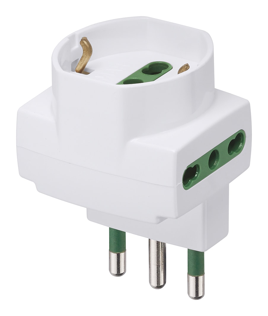 VIMAR SPA - VIW00314.B ADATTATORE SFALS.VERT.S17+2P17/11+UNIV.B