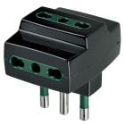VIMAR SPA - VIW00321 Adattatore mult. S17+3P17/11 nero