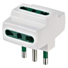 VIMAR SPA - VIW00321.B Adattatore mult. S17+3P17/11 bianco