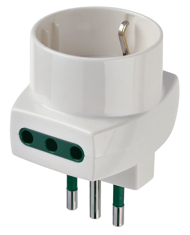 VIMAR SPA - VIW00322.B Adattatore mult. S11+2P11+P30 bianco