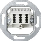 GIRA - GGI003302 TAE-Anschlussdose TAE 3 x 6 NFN Einsatz