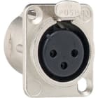 GIRA - GGI003600 XLR D-Serie Flanschbuchse 3-p Zubehor