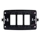 MASTER SRL - MST00361 SUPPORTO 3 FORI IN POLICARBONATO C/VITI