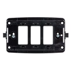MASTER SRL - MST00361 SUPPORTO 3 FORI IN POLICARBONATO C/VITI