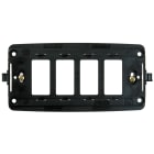 MASTER SRL - MST00367 SUPPORTO 4 FORI IN POLICARBONATO