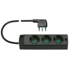 VIMAR SPA - VIW00413.CC PRESA MULT. 3P30+S17 90° NERO