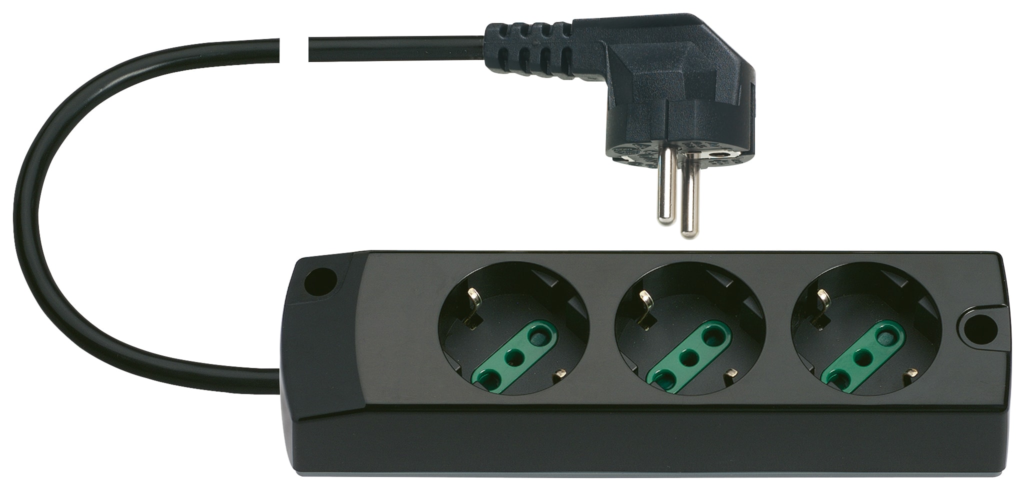 VIMAR SPA - VIW00413.CK PRESA MULT. 3P30+S31 90° NERO