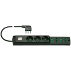VIMAR SPA - VIW00425.CC PRESA MULT.3P30+4P17/11+INT.+S1790°NERO