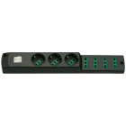 VIMAR SPA - VIW00425.NC PRESA MULT. 3P30+4P17/11+INT. NERO