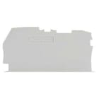 WAGO ITALIA SRL - WAG2102-1291 PIASTRA TERMINALE E INTERMEDIA SPESSA 0,
