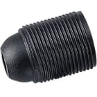 MASTER SRL - MST00512 PORTAL.E27 FILETTATO NERO