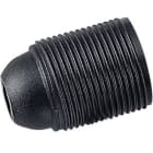 MASTER SRL - MST00512 PORTAL.E27 FILETTATO NERO