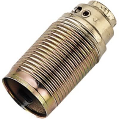 MASTER SRL - MST00541 PORTALAM.E14 METALLO OTTONATO FILETTATO