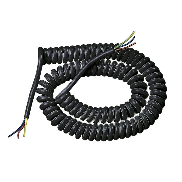 MASTER SRL - MST00616 SPEZZ.CAVO ESTENSIBILE 3X0.75 MT.5 NERO