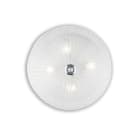 IDEAL LUX SRL - IUX008615 SHELL PL4 TRASPARENTE