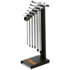 BM SPA - BMM009510696 Serie di 6 chiavi a T con tre estremità maschio esagonale (art. 951) con supporto