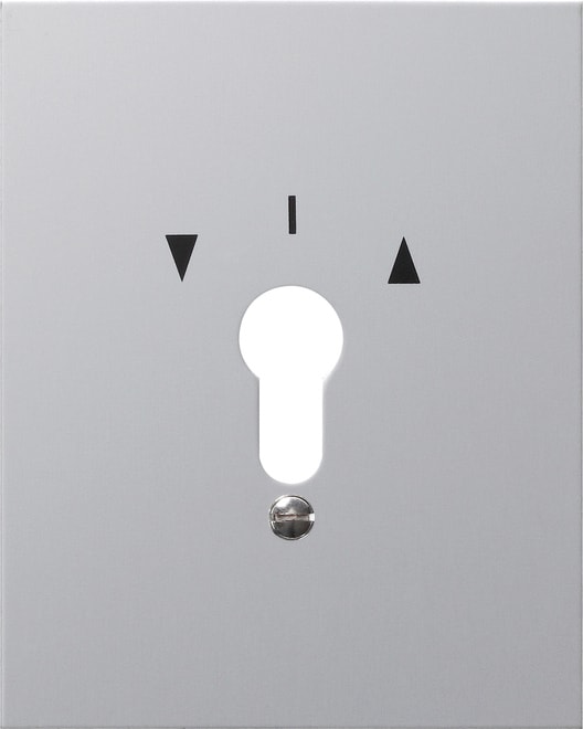 GIRA - GGI009730 Metallabd. + Symbole WG AP Aluminium