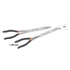 BM SPA - BMM010090060 PINZE LUNGHE DP. CERN. 2 PEZZI 1/2TONDI
