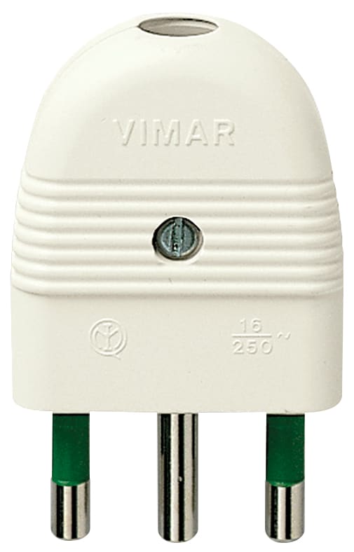 VIMAR SPA - VIW01026.B SPINA 2P+T 16A ASSIALE BIANCO