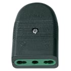 VIMAR SPA - VIW01029 PRESA 2P+T 16A P17/11 ASSIALE NERO
