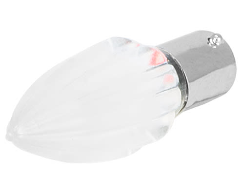 NEW ELFIN SRL - NEW010BA9ALR24 LAMPADINA ALTA LED ROSSA 24V