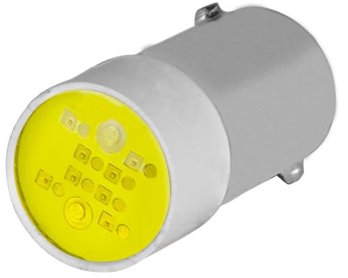 NEW ELFIN SRL - NEW010BA9SLG36 LAMPADINA LED GIALLA 36V AC DC