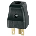 VIMAR SPA - VIW01105 Spina 2P+T 15A USA nero