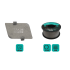 TRADEFORCE - TDM0115900004 KIT 100 morsetti/1 fune met.150m*D1,5mm