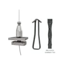 TRADEFORCE - TDM0115900013 Kit sosp. A/C 4 trapezi 4 funi 2m + uten