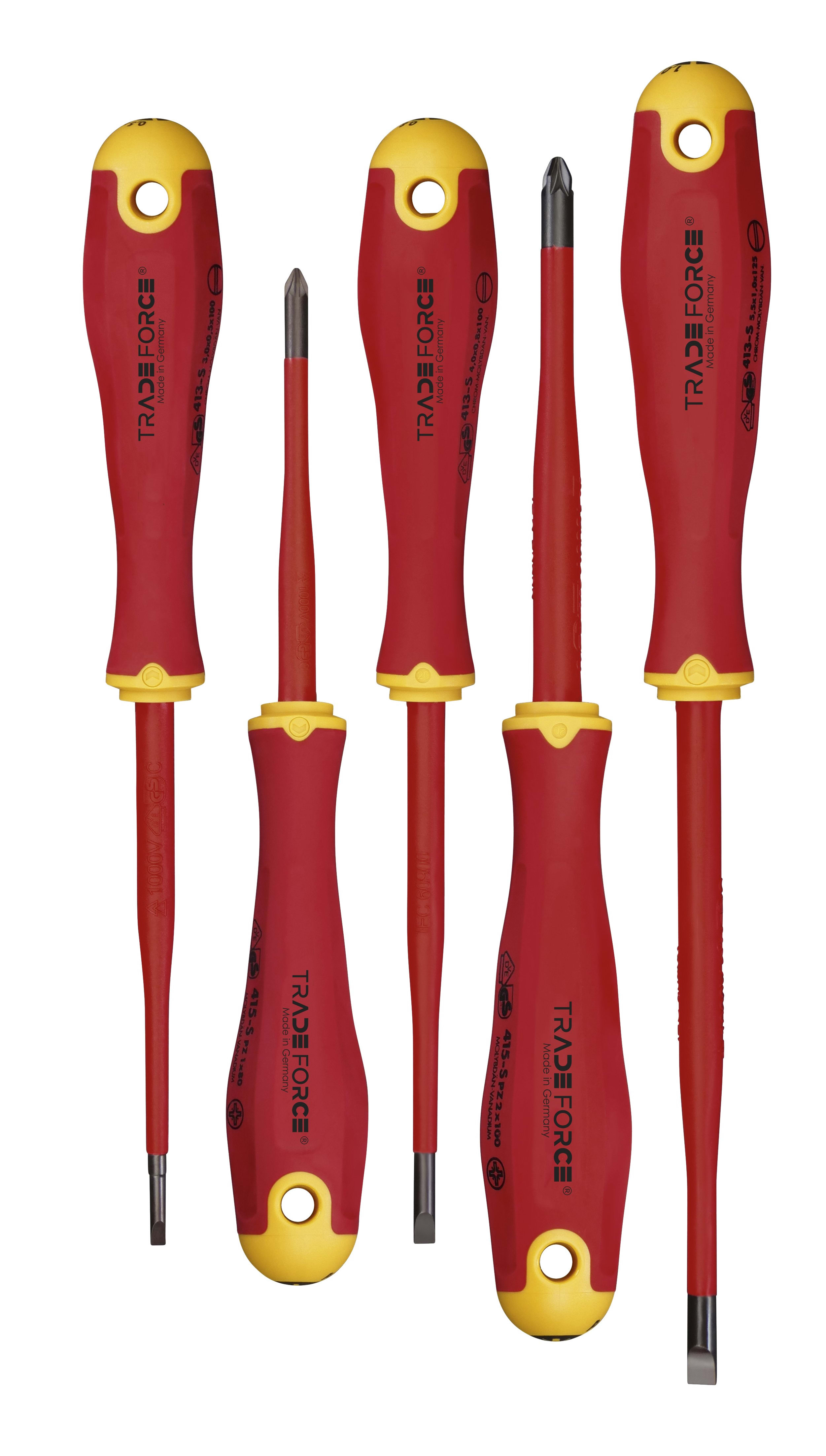 TRADEFORCE - TDM0118150009 SET CACCIAVITI VDE - E-SLIM - 5PZ