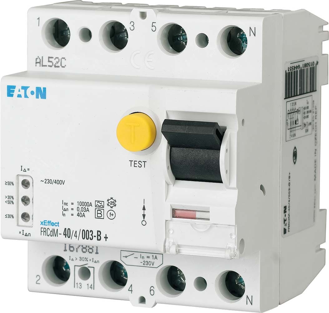 EATON - EAO167886 FRCDM-63/4/03-G/B+ DIF.DIG 4P 63A 03-G/B