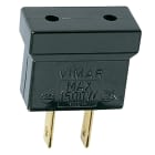 VIMAR SPA - VIW01351 ADATTATORE 2P USA - P10 NERO