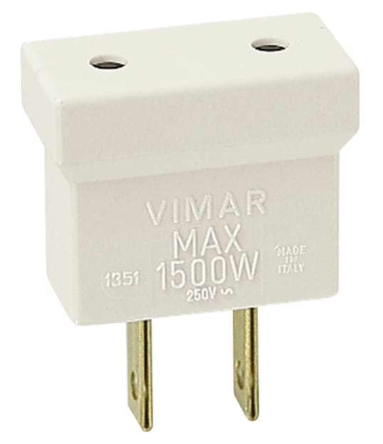 VIMAR SPA - VIW01351.B ADATTATORE 2P USA - P10 BIANCO