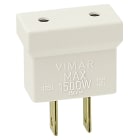 VIMAR SPA - VIW01351.B ADATTATORE 2P USA - P10 BIANCO