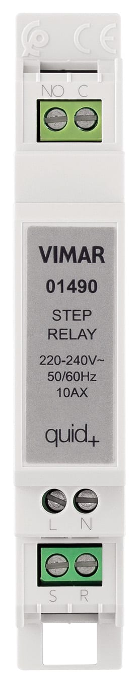 VIMAR SPA - VIW01490 Rel 4 morsetti set-reset Quid 10AX DIN