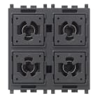 VIMAR SPA - VIW01580.AX COMANDO KNX FLAT/TONDO 4 PULSANTI 2M