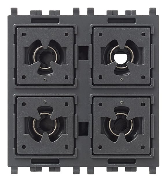 VIMAR SPA - VIW01580.AX Comando KNX Flat/Tondo 4 pulsanti 2M