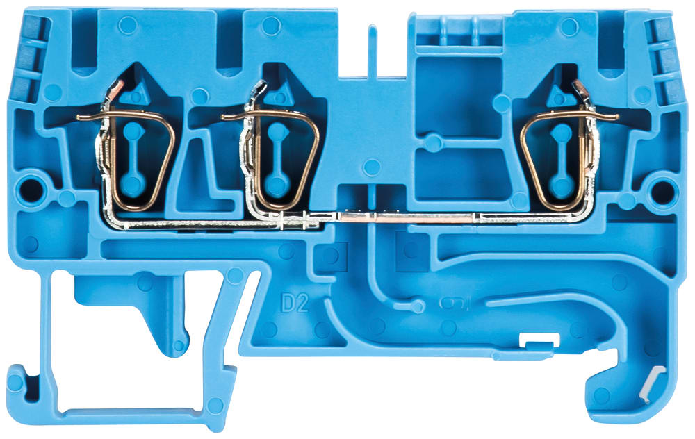 WIELAND ELECTRIC SRL - WIE56.703.5055.6 DUO-MODULAR TERMWKFN 2,5 D1/2/35 BLUE