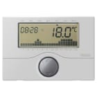 VIMAR SPA - VIW01910.20 Cronotermostato a batt. parete silver