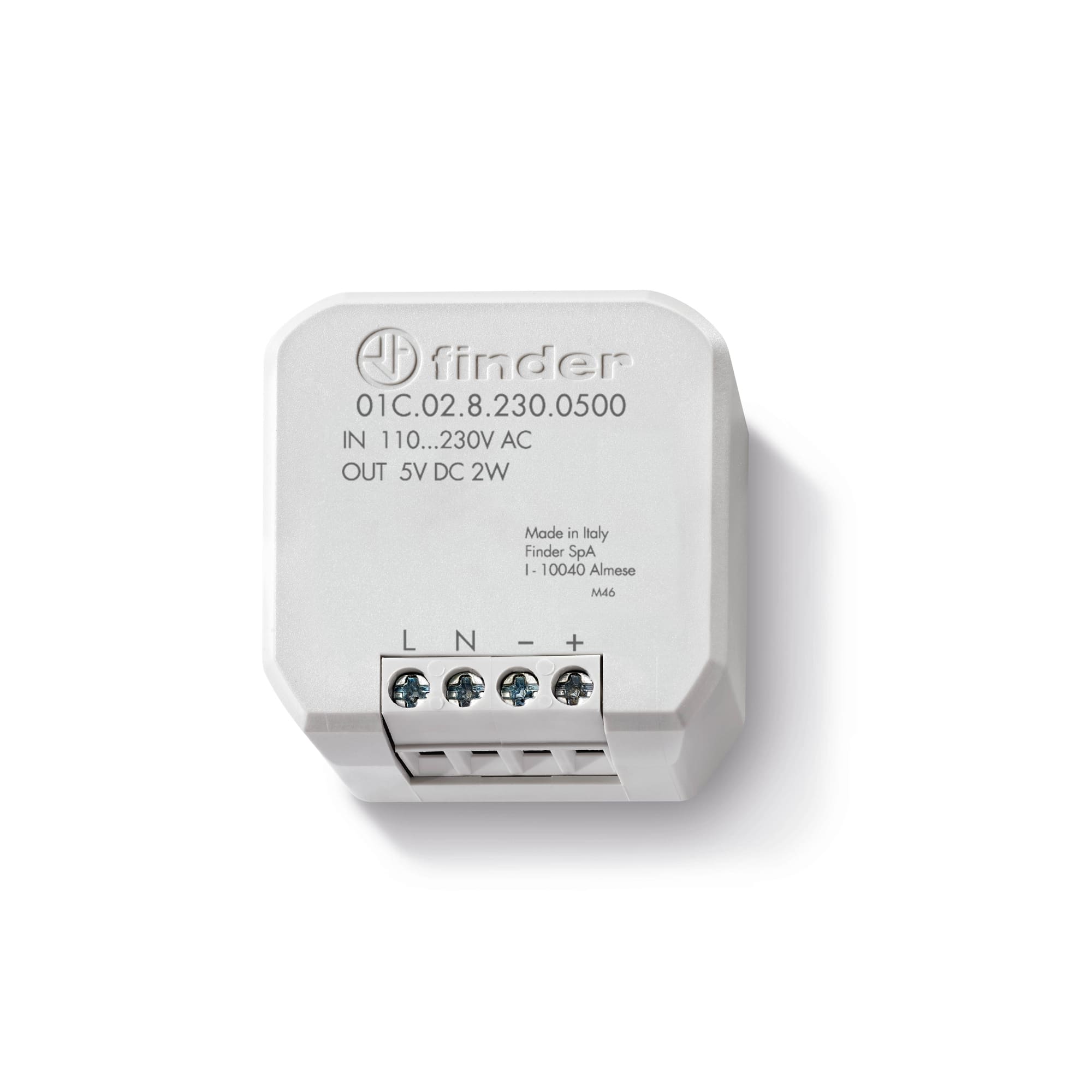 FINDER SPA - FIN01C0282300500 ALIMENTATORE PER BLISS2 - 110230VAC/5VDC