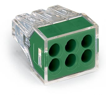 WAGO ITALIA SRL - WAG773-116 CONN SCATOLE DERIVAZIONE 6 CONDUT COP VE