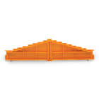 WAGO ITALIA SRL - WAG727-113 PIASTRA TERMINALE 8 PIANI VUOTO SPESSORE