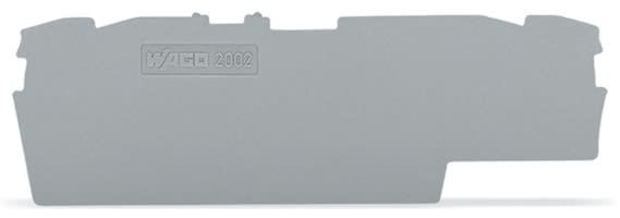 WAGO ITALIA SRL - WAG2002-1891 PIASTRA TERMINALE E INTERMEDIA SPESSA 1